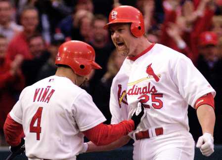 Mark McGwire NLDS 2000 Season