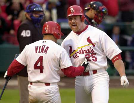Mark McGwire NLDS 2000 Season
